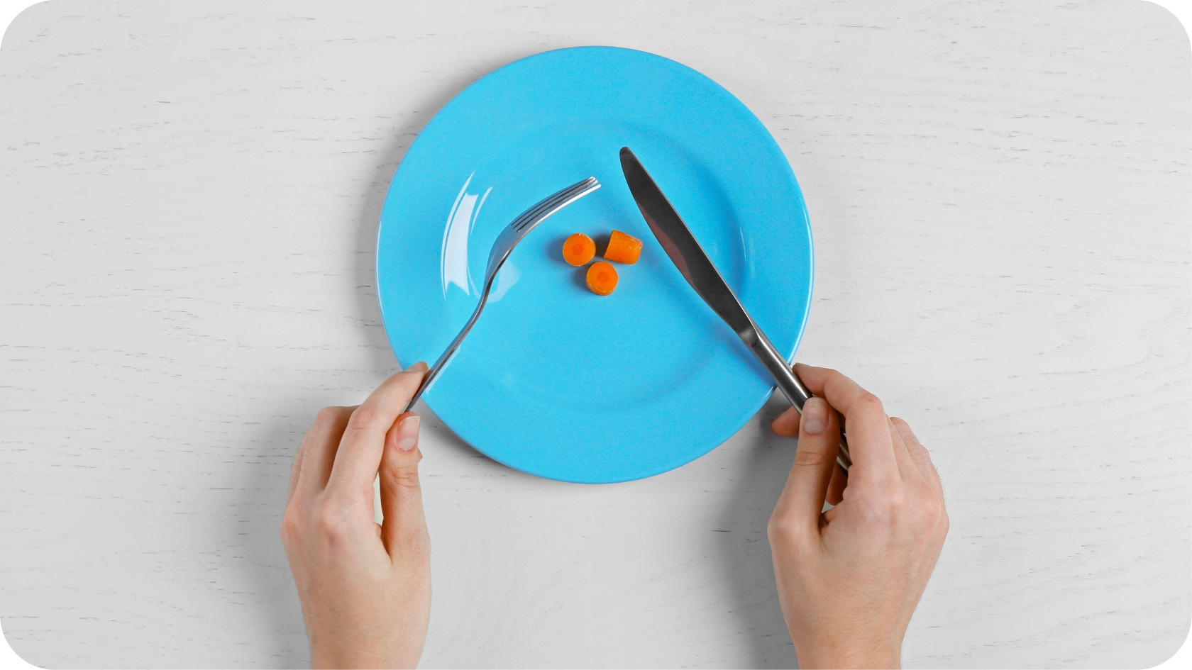 Assiette vide trouble alimentaire