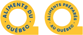 Logos Aliments du Québec et Aliments préparés au Québec