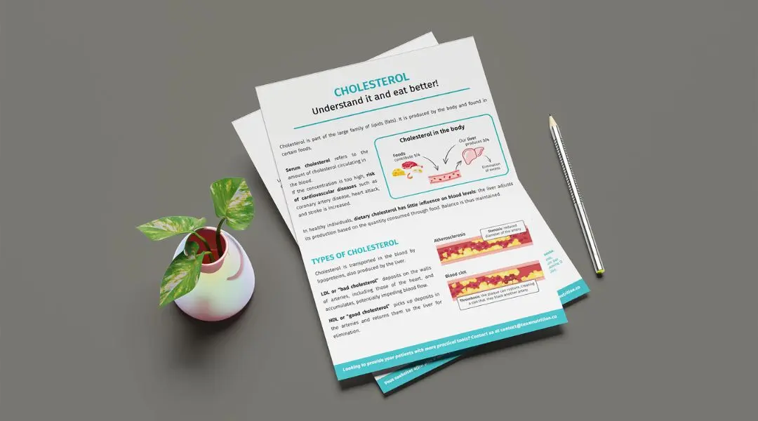 clinical tool for clients about cholesterol