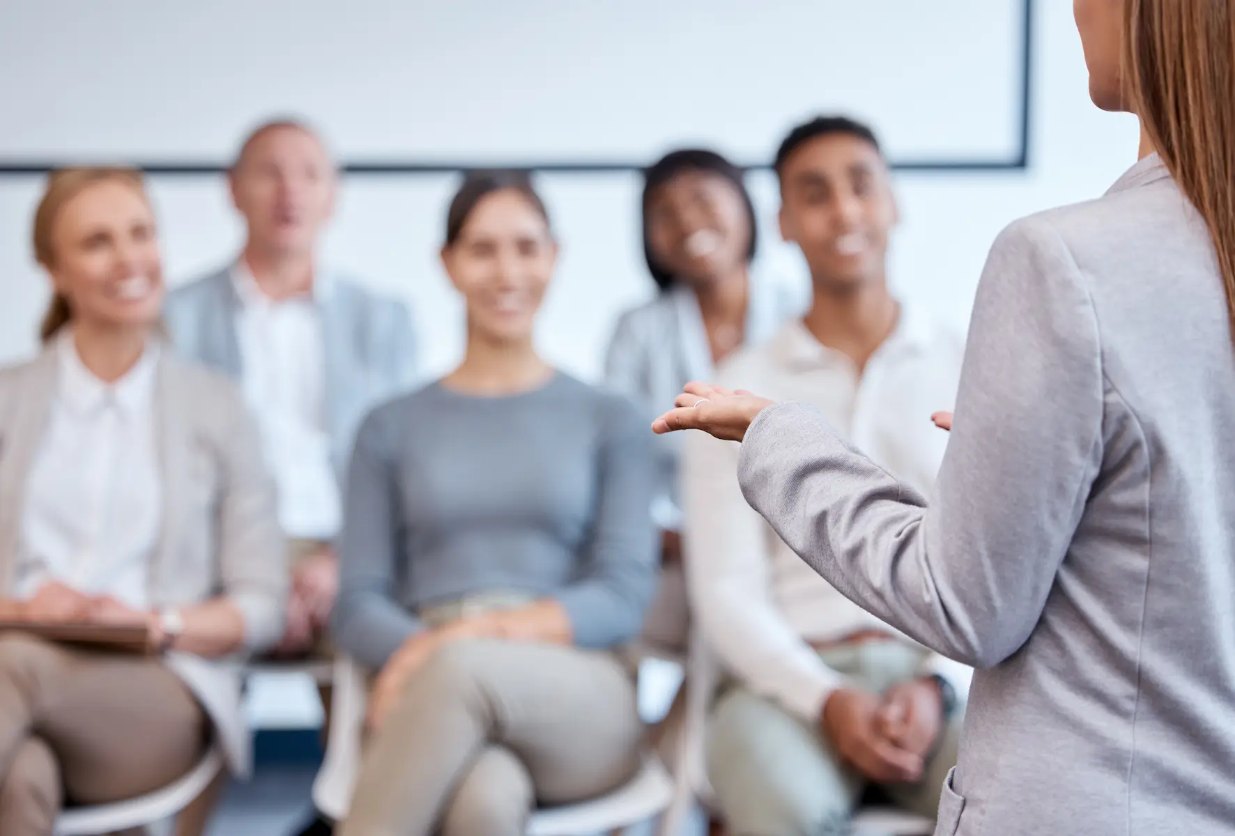 groupe de professionnels qui participent à une formation