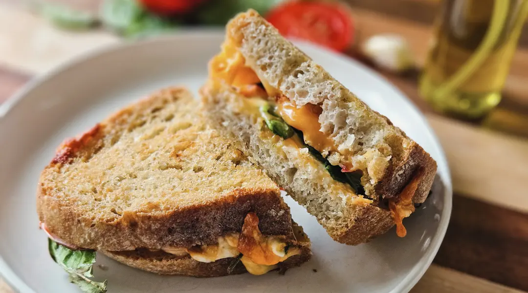 Grilled cheese à la friteuse à air