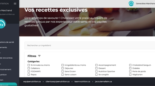 Recettes