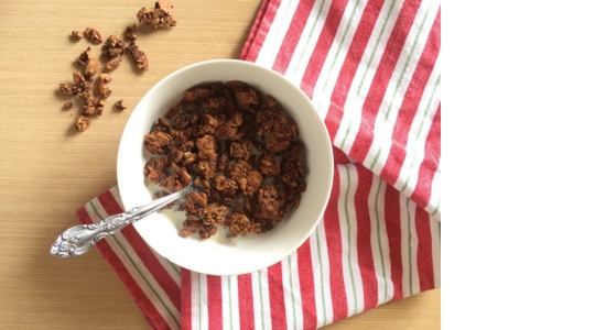 Granola maison chocolaté