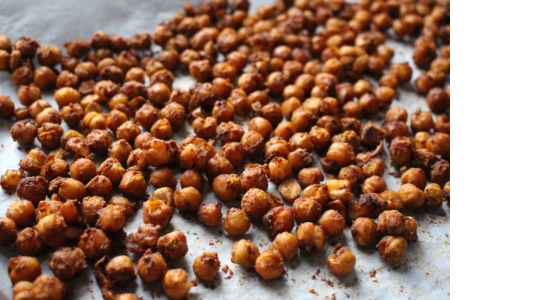 pois chiches croustillants