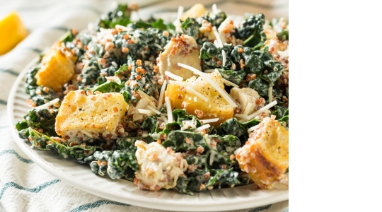 Kale Caesar Salad