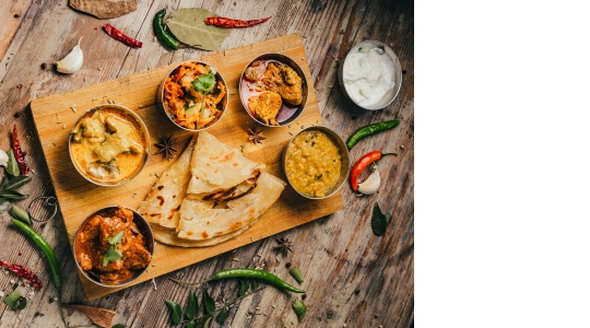 Aloo Gobi Wrap