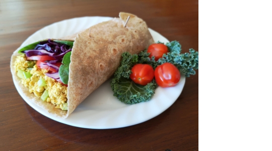 sandwich à la tartinade de tofu