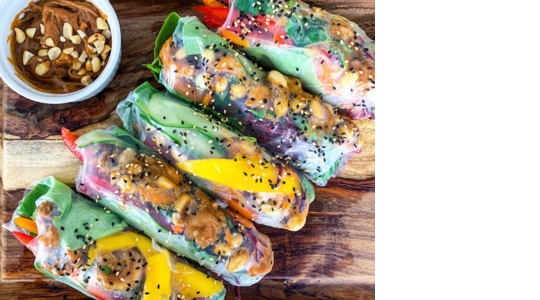 Rouleaux de printemps aux crevettes