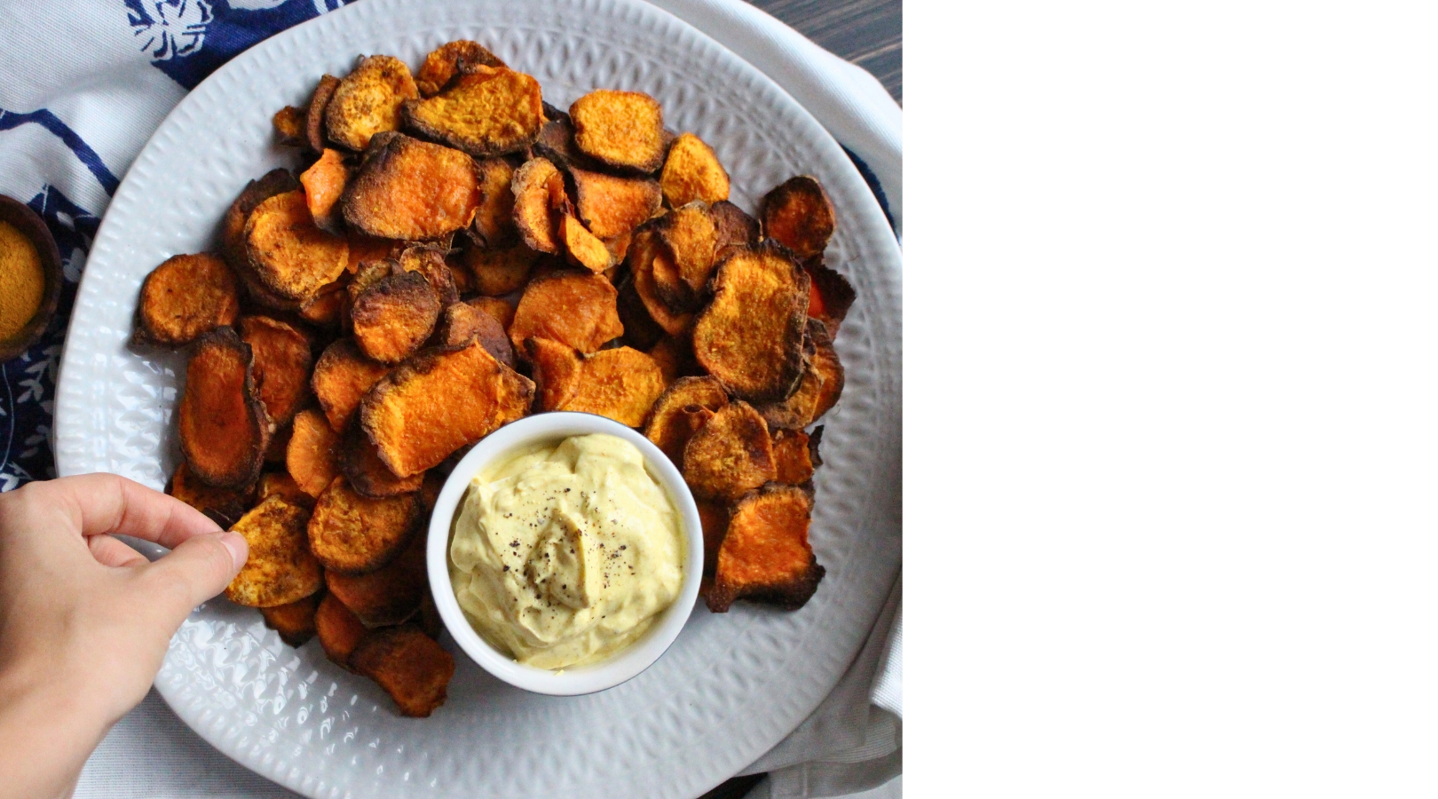 chips de patate douce