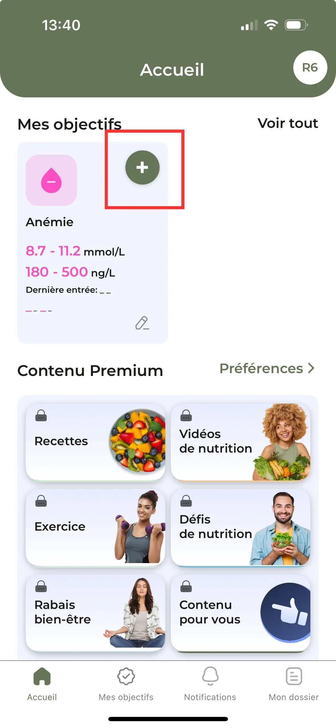 Comment ajouter des données de santé ?