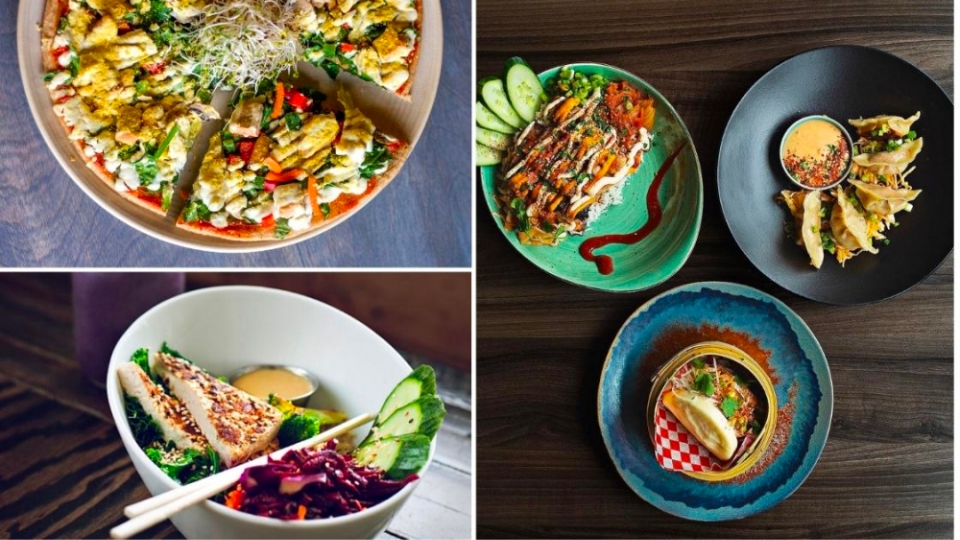 Different restaurant dishes