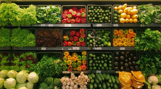 Pizza aux légumes