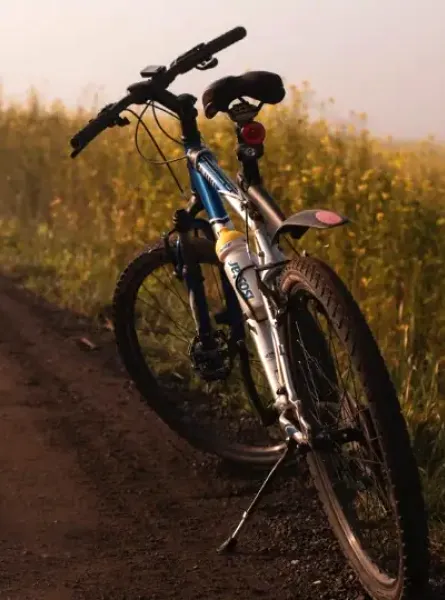 Vélo sur bord de route - Bike on the road