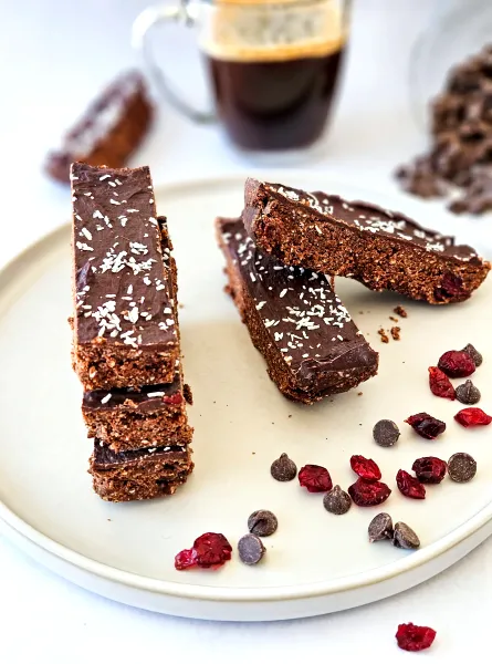 Barres protéinées chocolat canneberge Chocolate-Cranberry Protein Bars