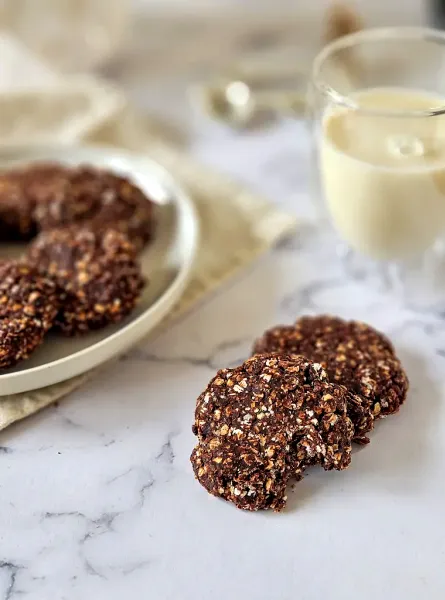 No-Bake Chocolate Cookies Biscuits au chocolat sans cuisson ÉquipeNutrition TeamNutrition
