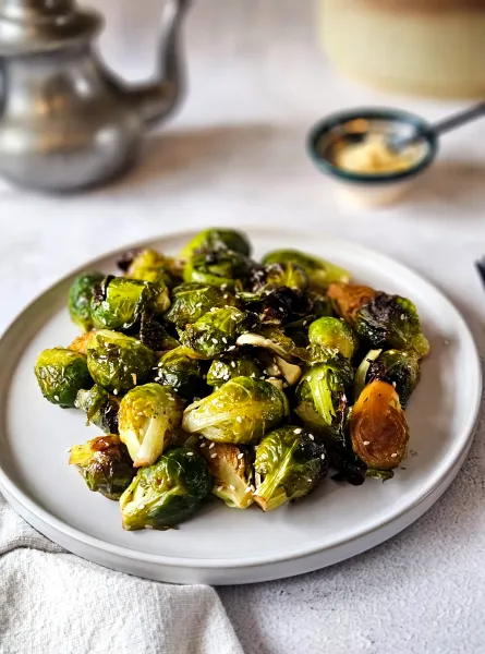 Choux de Bruxelles au sésame Sesame Brussels Sprouts