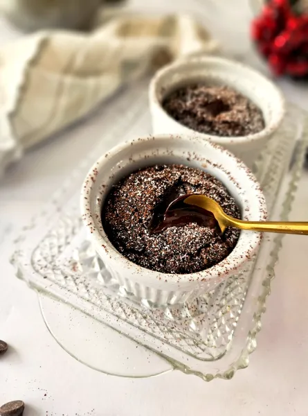 Gâteau au chocolat en portions individuelles