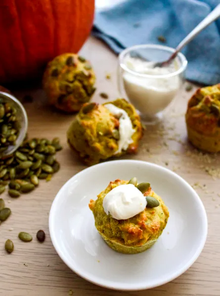 Muffins aux épices d'automne protéinés