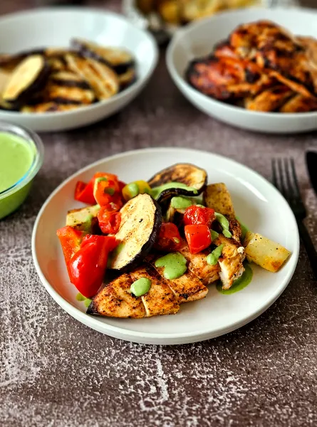 Poulet et papillotes au barbecue par ÉquipeNutrition - TeamNutrition