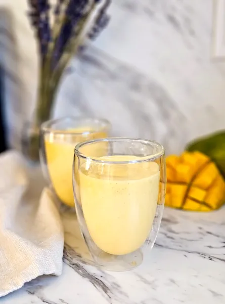 Yogourt à boire à la mangue
